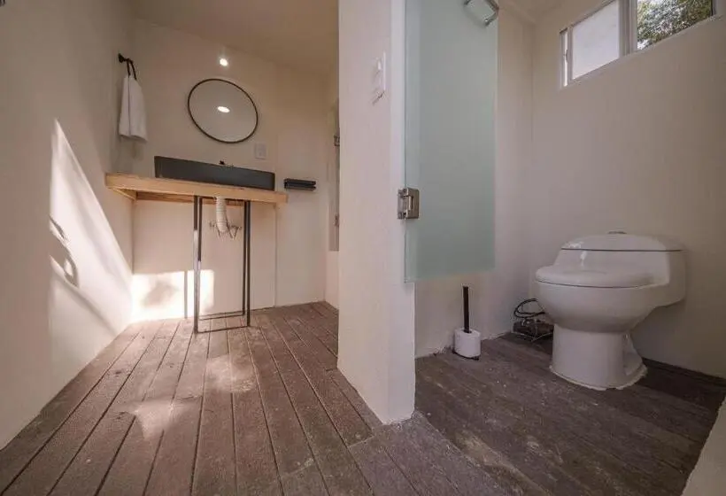 اتاق استاندارد با چشم‌انداز باغ, El Refugio De Sayulita   Health And Wellness House