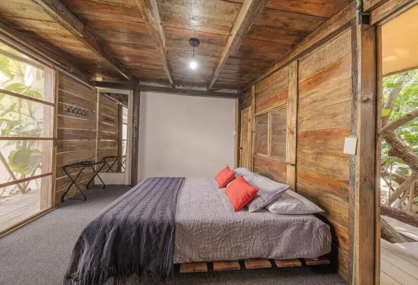 اتاق استاندارد با تراس, El Refugio De Sayulita   Health And Wellness House