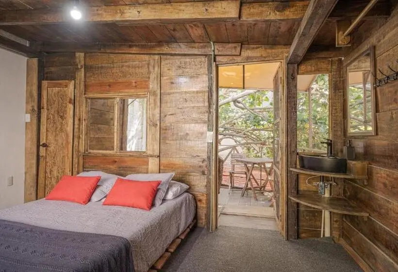 اتاق استاندارد با تراس, El Refugio De Sayulita   Health And Wellness House