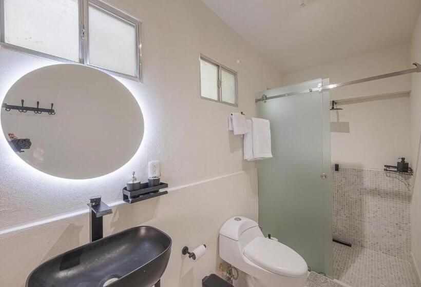 스탠다드 룸 킹사이즈 침대, El Refugio De Sayulita   Health And Wellness House