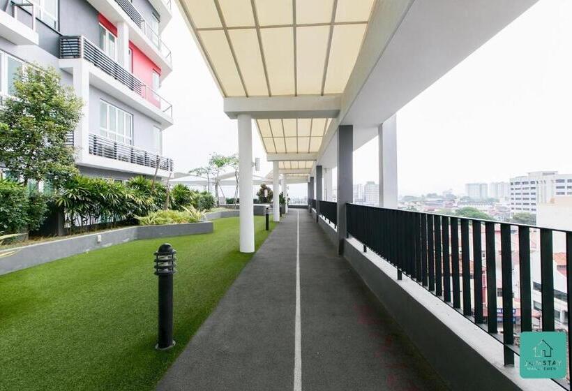 带1个卧室的顶楼公寓, Jomstay Octagon Duplex Penthouse Ipoh Town