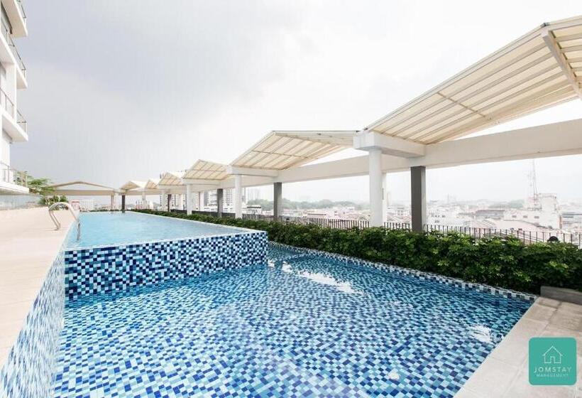 带1个卧室的顶楼公寓, Jomstay Octagon Duplex Penthouse Ipoh Town