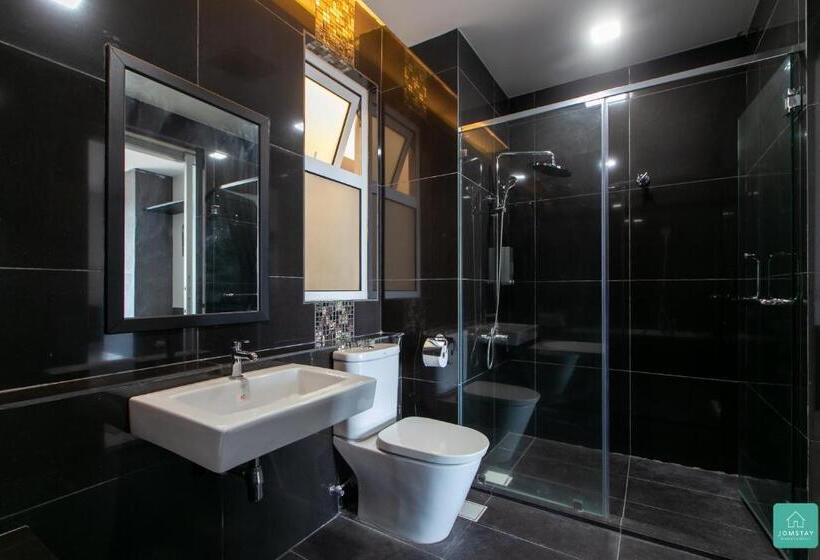 带1个卧室的顶楼公寓, Jomstay Octagon Duplex Penthouse Ipoh Town