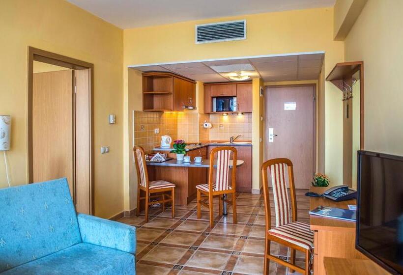 침실 1개 발코니 아파트, Duna