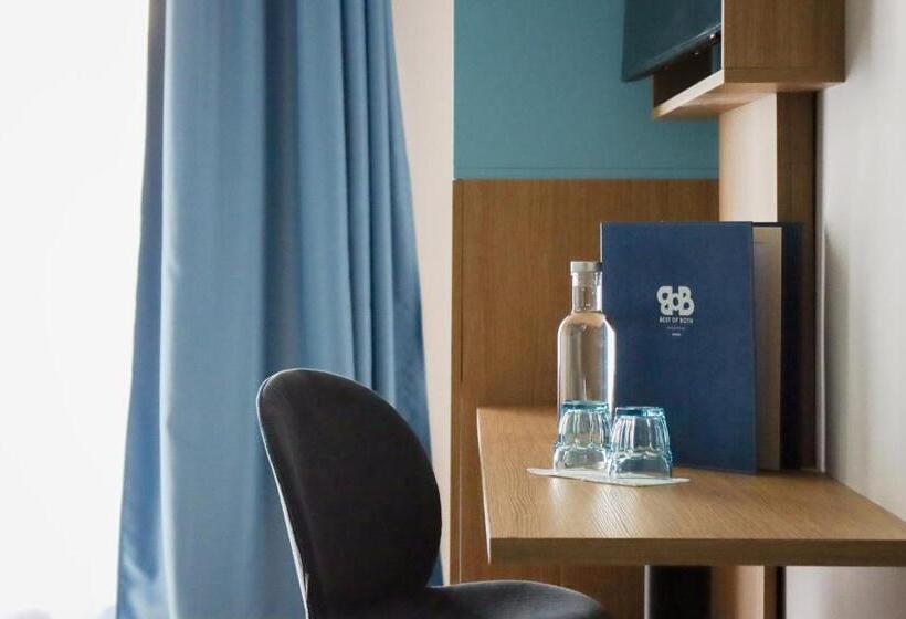 标准间带湖景, Hôtel Best Of Both   Divonne Les Bains