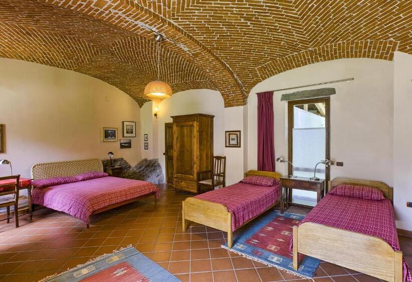 חדר סטנדרט לשלושה, B&b Cascina Moncrava