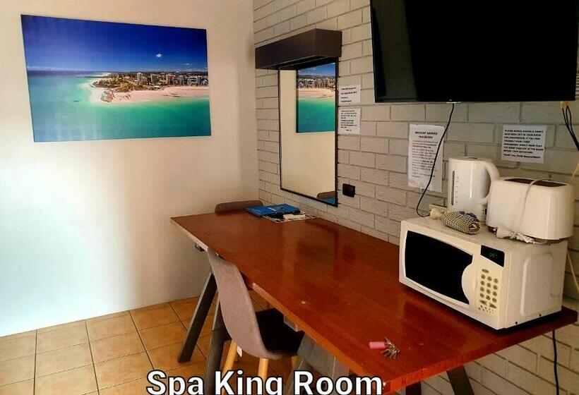 غرفة قياسية سرير كينج, City Lights Motel