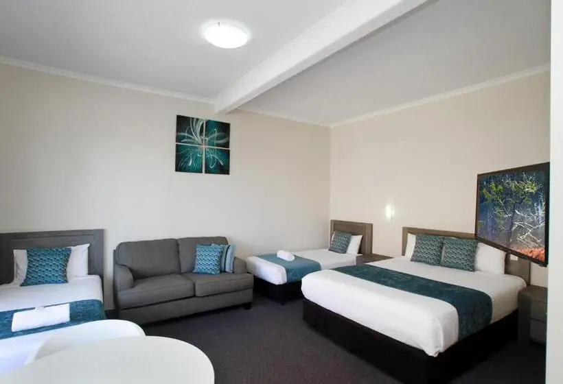 Deluxe Kolmen Hengen Huone, Twofold Bay Motor Inn