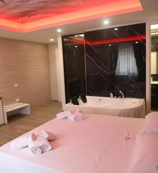 اتاق استاندارد با وان آب گرم, Aria Di Mare Luxury B&b