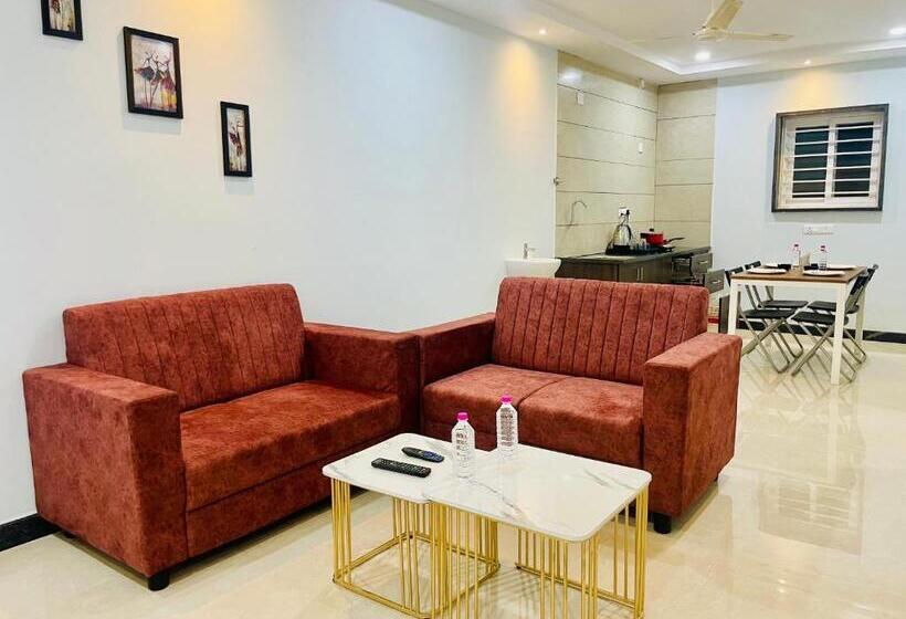 חדר משפחתי, Deccan Suites, Tirupati