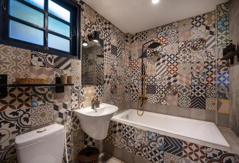 اتاق سوپریور با چشم‌انداز باغ, Calm House 3 Boutique Hotel Hoi An