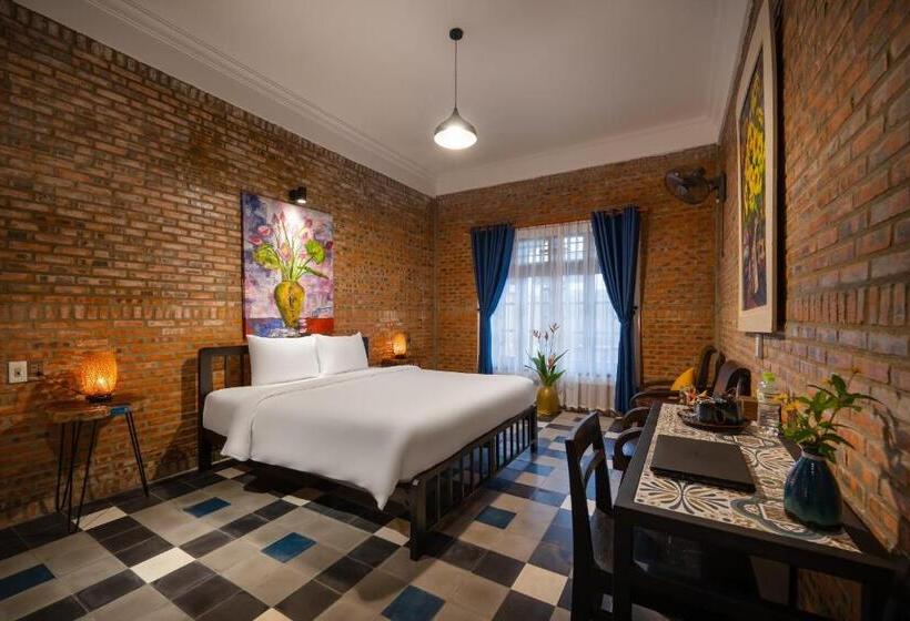 اتاق استاندارد با چشم‌انداز استخر, Calm House 3 Boutique Hotel Hoi An