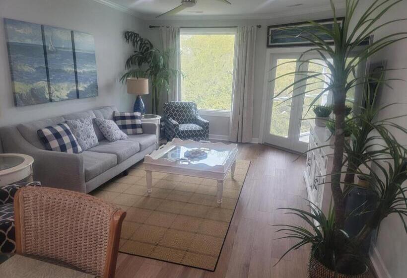 침실 1개 발코니 아파트, The Moorings Condo   Wild Dunes Resort   Isle Of Palms Marina