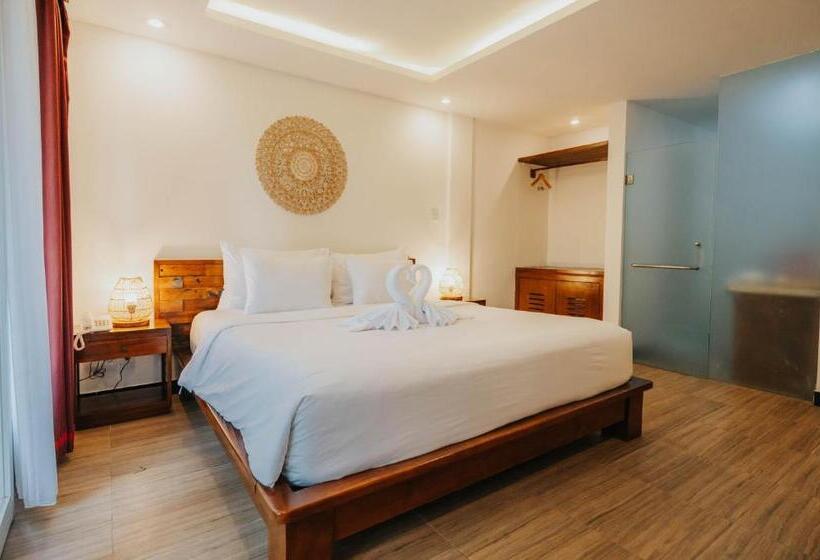 סוויטה נוף לגינה, Alam Penari Resort Ubud