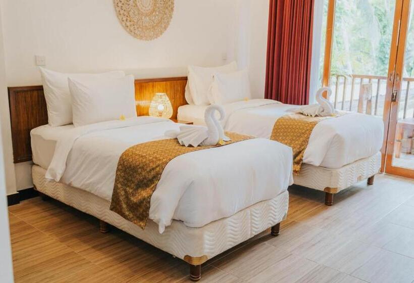 סוויטה נוף לגינה, Alam Penari Resort Ubud