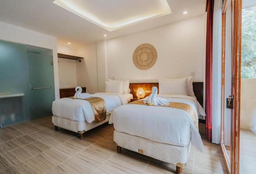 סוויטה נוף לגינה, Alam Penari Resort Ubud
