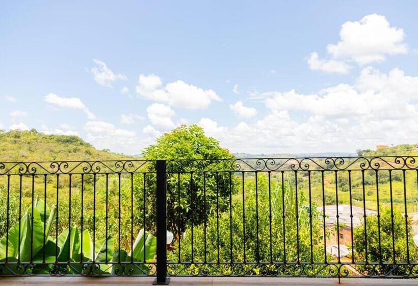 חדר סטנדרט עם מרפסת, Pouso Du Ferreiro