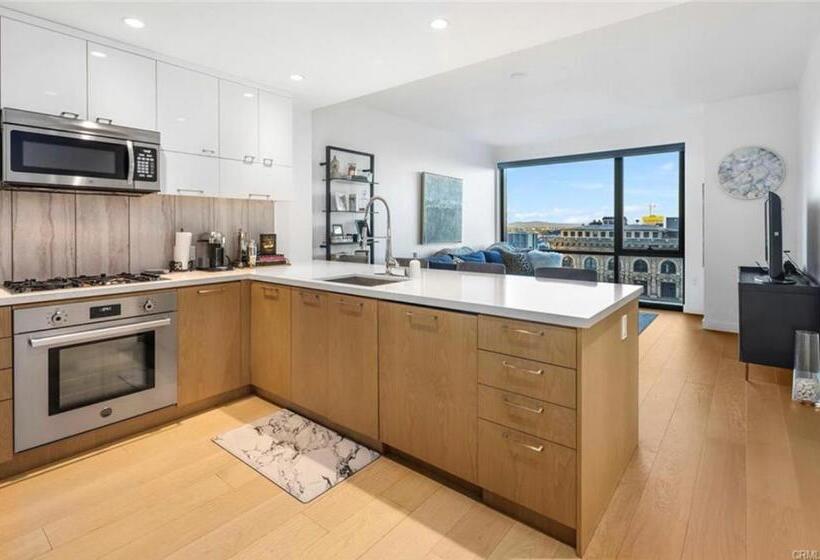 １ベッドルームペントハウスアパート, Relax On The Penthouse Floor Dtla With A View