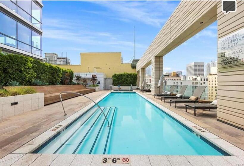 １ベッドルームペントハウスアパート, Relax On The Penthouse Floor Dtla With A View