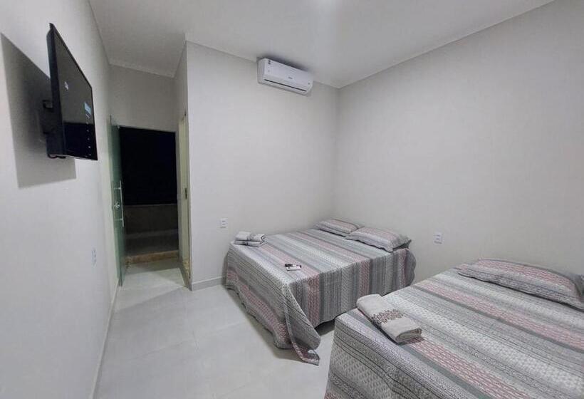 스탠다드 트리플 발코니 룸, Pousada Luz Do Sol