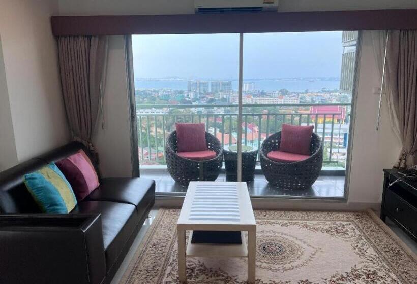 غرفة عائلية, The 360 Lpn Condo Pattaya