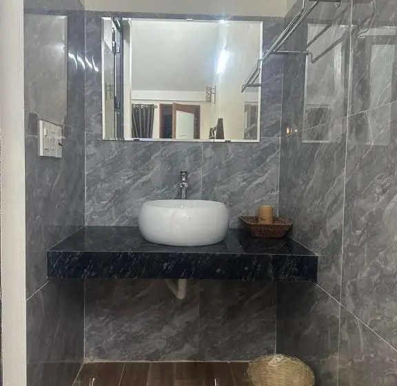 اتاق استاندارد با چشم‌انداز باغ, Peaceful Maichau Homestay
