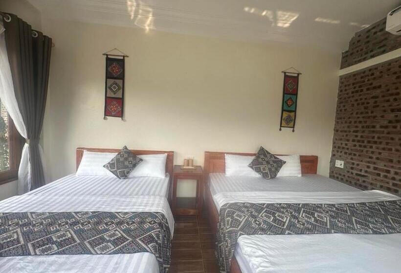 اتاق استاندارد با چشمانداز باغ, Peaceful Maichau Homestay