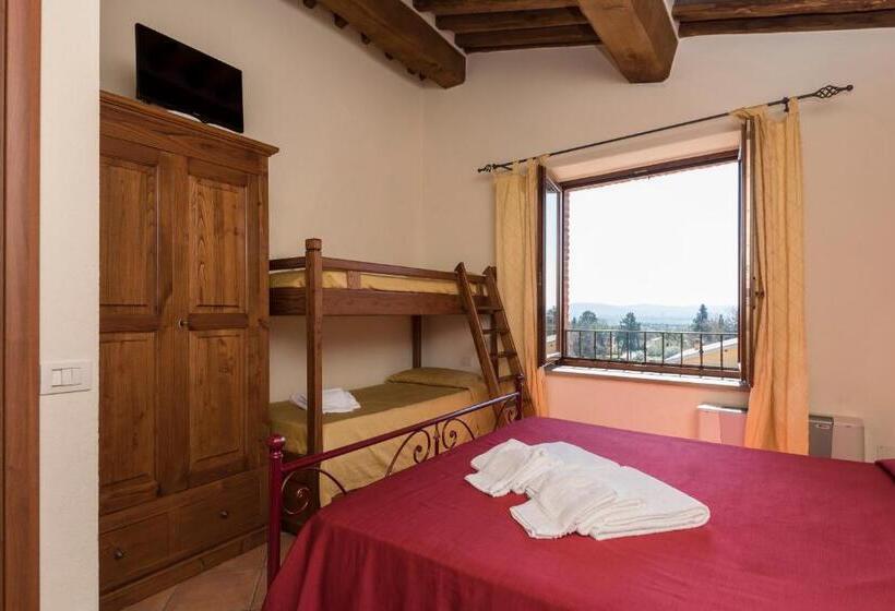 スタンダード４人部屋, Bed & Breakfast Suvereto