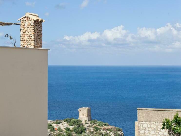 غرفة قياسية إطلالة جانبية علي البحر, Torre Bennistra