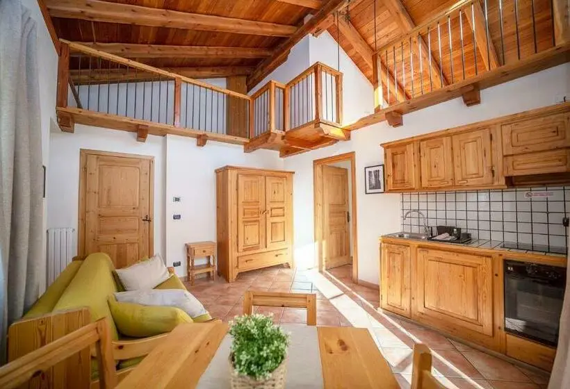 ２ベッドルームアパートメント, Residence Cascina Genzianella
