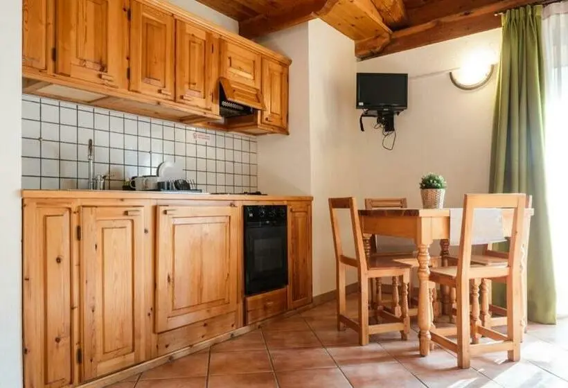２ベッドルームアパートメント, Residence Cascina Genzianella