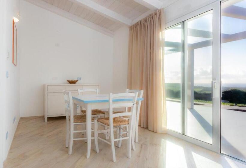 חדר דלוקס עם מרפסת נוף לים, Rena Majore Country Resort