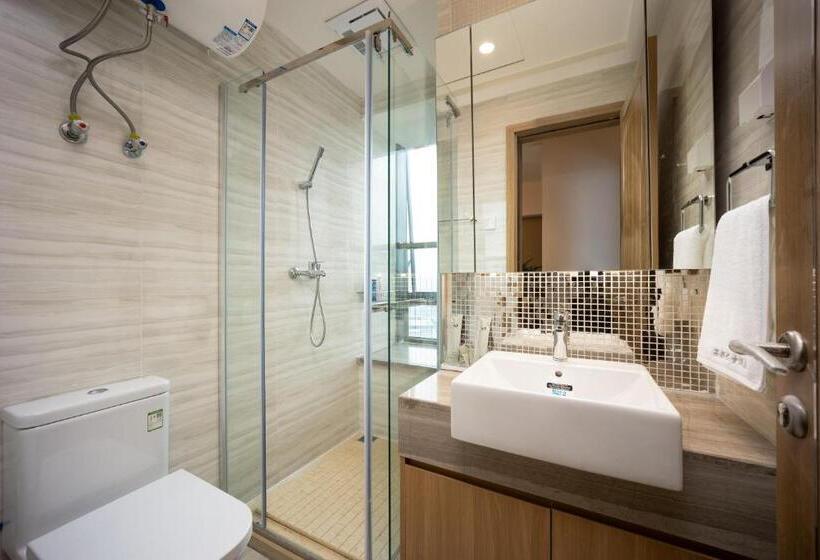 חדר דלוקס, Chengdu Yayu Apart