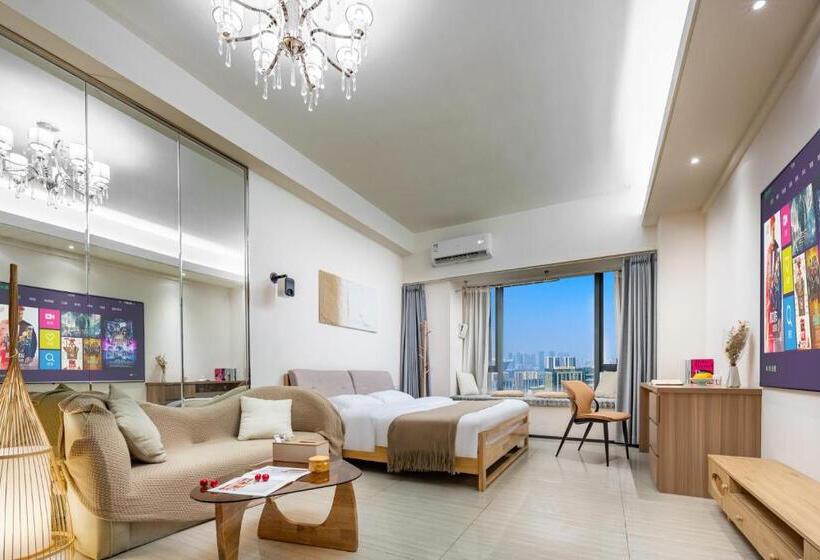 חדר דלוקס, Chengdu Yayu Apart