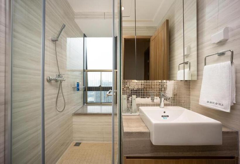 סוויטת 2 חדרי שינה, Chengdu Yayu Apart