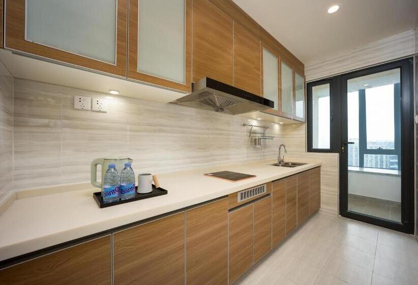 סוויטת 2 חדרי שינה, Chengdu Yayu Apart