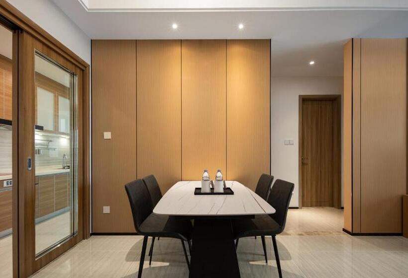 סוויטת 2 חדרי שינה, Chengdu Yayu Apart
