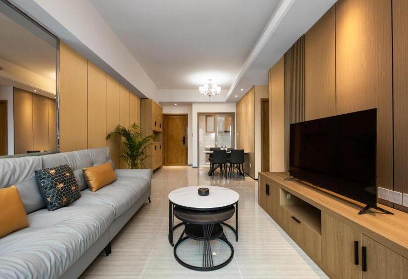 סוויטת 2 חדרי שינה, Chengdu Yayu Apart