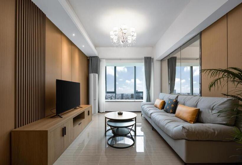 סוויטת 2 חדרי שינה, Chengdu Yayu Apart