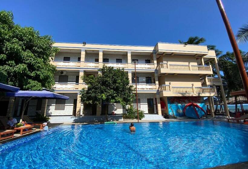 اتاق استاندارد چهارنفره با چشمانداز باغ, Hoa Biển Guest House