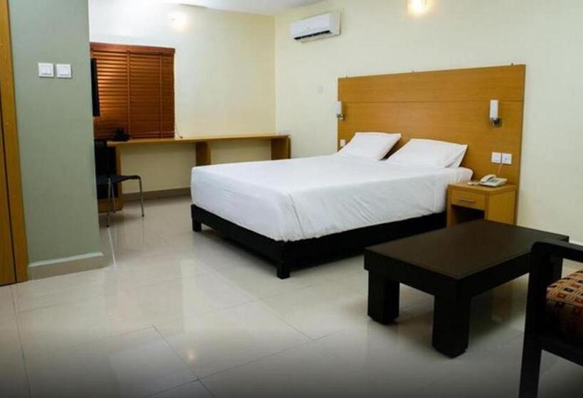 اتاق استاندارد با تخت بزرگ, Adis Hotels Ibadan