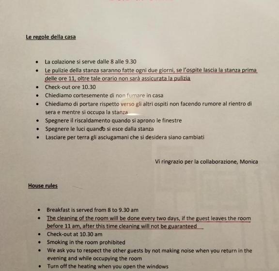 غرفة قياسية رباعية, B&b Al Ghiro