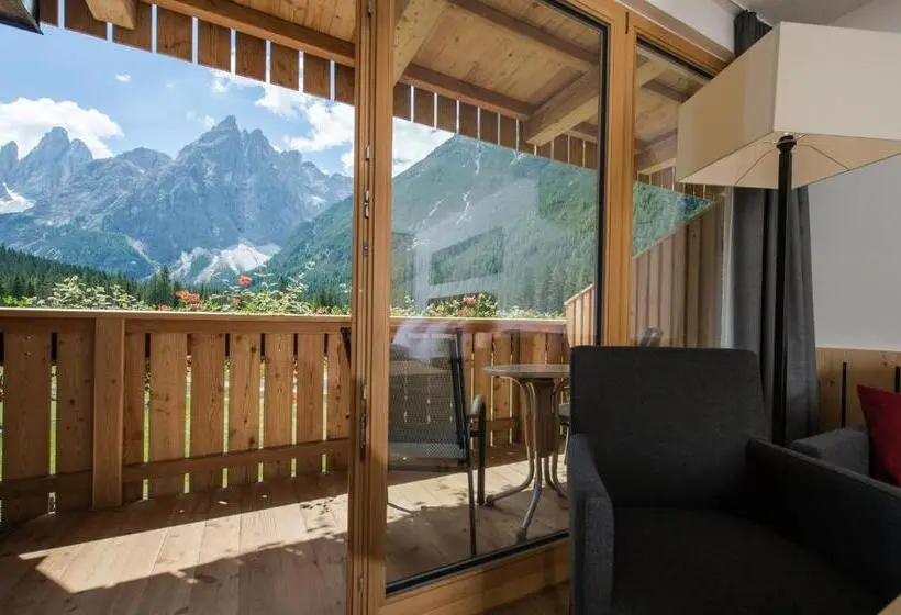 マウンテンビュースタンダードルーム, Dolomitenhof & Chalet Alte Post