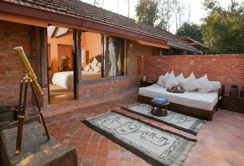 سوئیت جونیور با تراس, Dwarika S Resort Dhulikhel Wellbeing Escape In The Himalayas