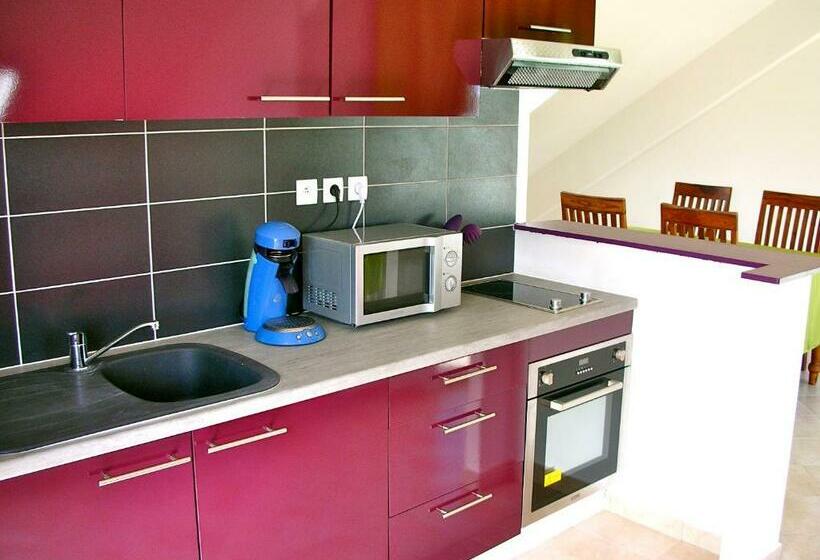 آپارتمان 1 خوابه با چشم‌انداز دریا, Cap Sud