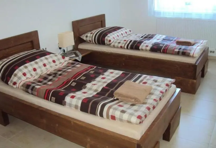 Bed in Shared Room with Shared Bathroom, Motel Senec