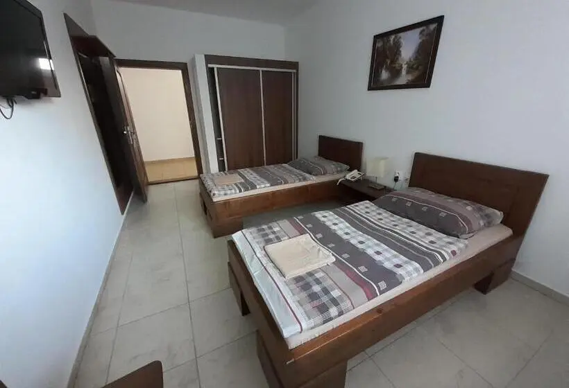 Bed in Shared Room with Shared Bathroom, Motel Senec