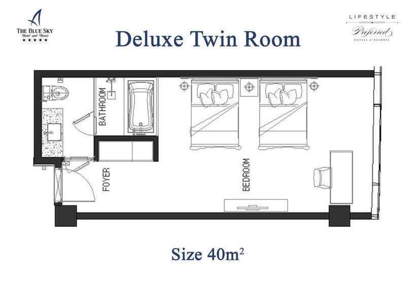 اتاق لوکس, The Blue Sky Hotel And Tower
