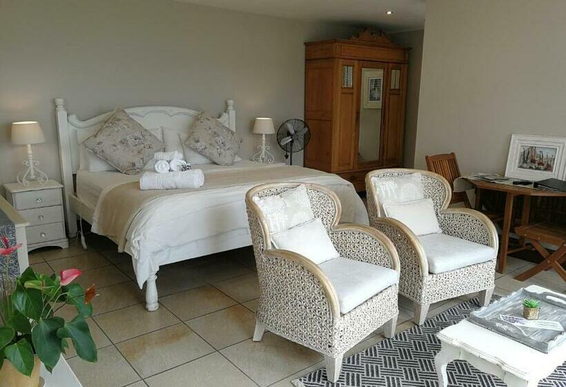 חדר דחוקס עם מיטת קינג, Lavandula Manor Self Catering