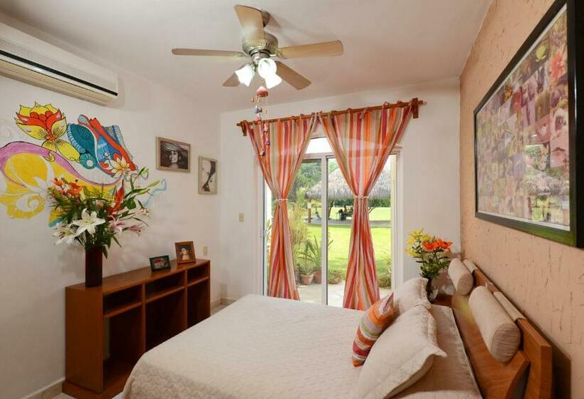 غرفة قياسية مطلّة علي الحديقة, B&b Mom's House